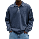 Men's Polo Sweater | Long Sleeve