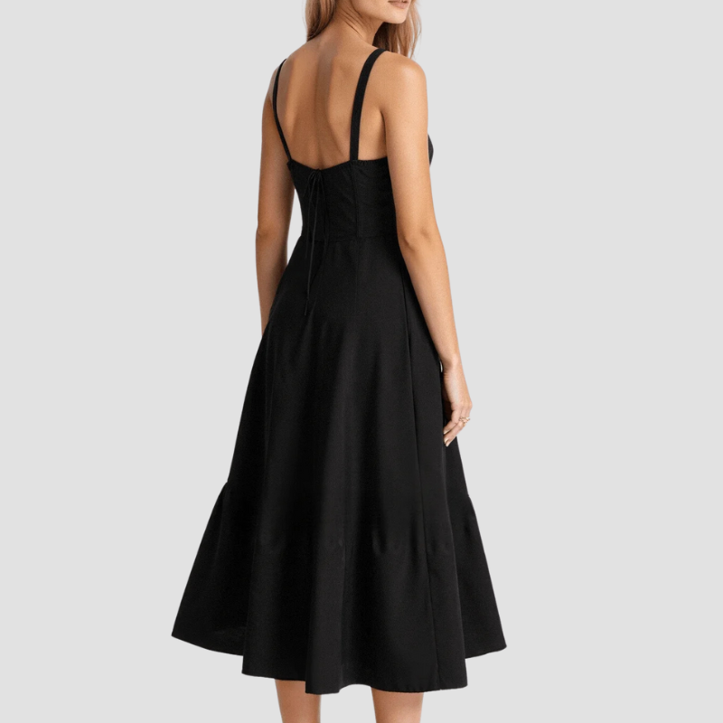 Amelie | Women's Corset Summer Dress | Midi