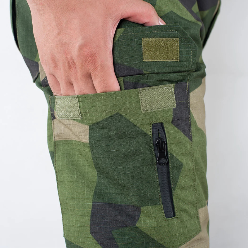Herren Wanderhose Outdoor Cargo | Camouflage Jogger Stil