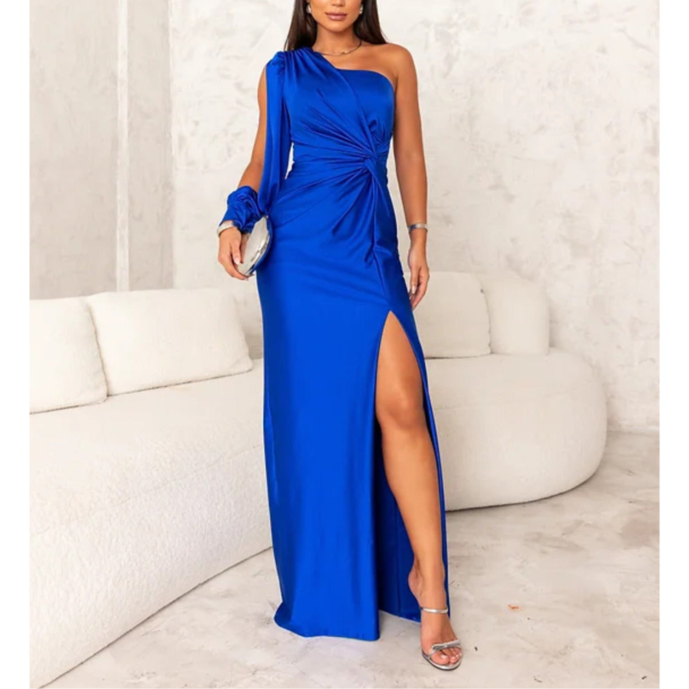 Abendkleid Mit Einer Schulter Für Damen