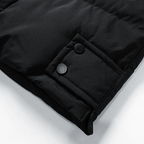 Men's long winter jacket | with hood