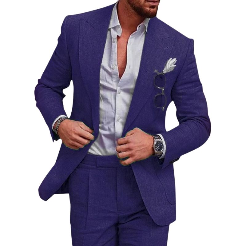 Lucien | Herren Leinen Anzug | Sommer