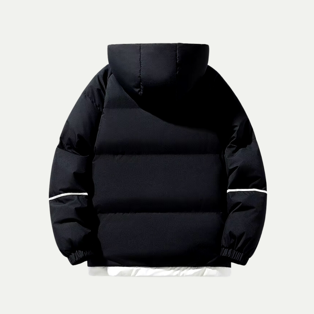Men's Winter Jacket | Puffer Jacket with Hood & Luxury Style