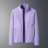 Women's fleece jacket | with zipper