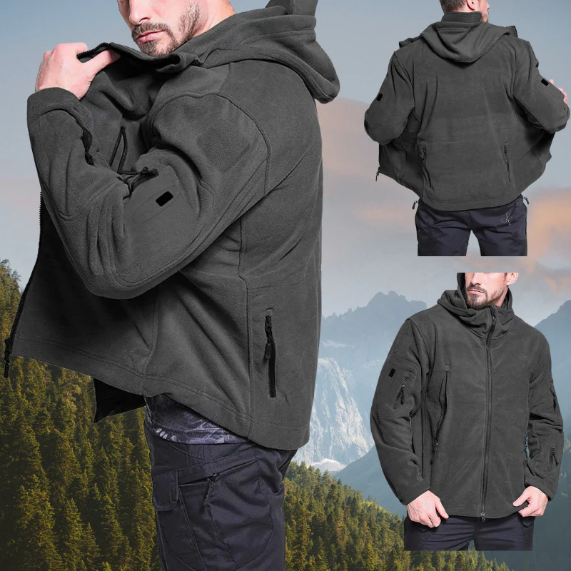 Men's fleece jacket | Windproof & outdoor
