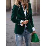 Women's Velvet Blazer | Casual