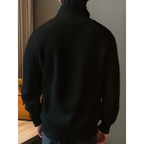Herren Strick Pullover | Mit Kragen & Quarter Zip