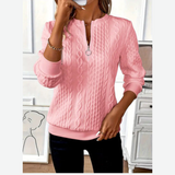 Women's Sweater | With Half Zipper