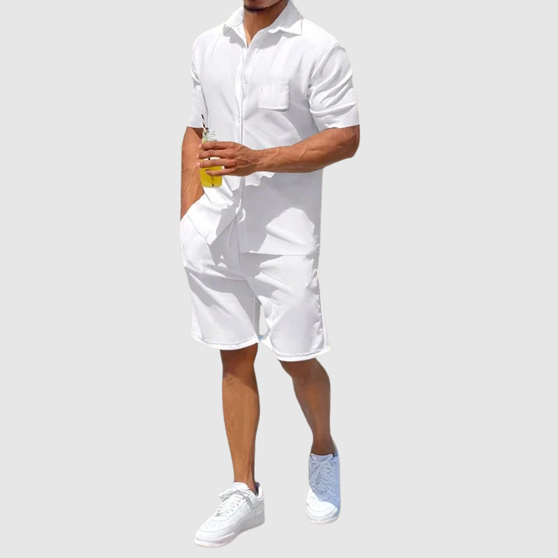 Two-piece summer set for men - Premium