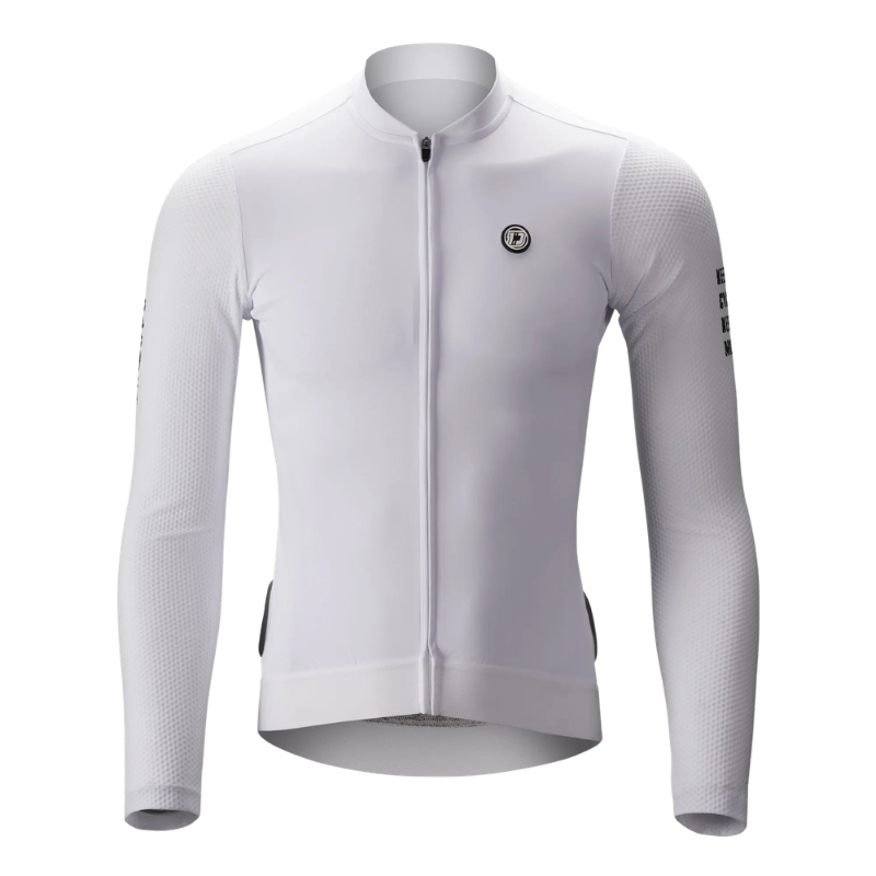 Radtrikot Langarm | Mit Reißverschluss | Maillot