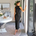 Mariselle | Sleeveless Wedding Guest Dress | Maxi