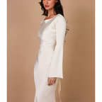 Long Sleeve Evening Dress | Maxi Dress