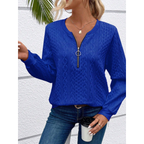 Damen Pullover | Strick | Mit Zipper