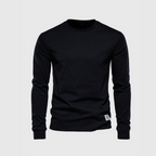 Herren Pullover | Langarmshirt mit Rundhalsausschnitt