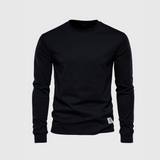 Men's Sweater | Long-sleeved shirt with crew neck