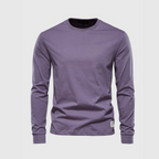 Herren Pullover | Langarmshirt mit Rundhalsausschnitt