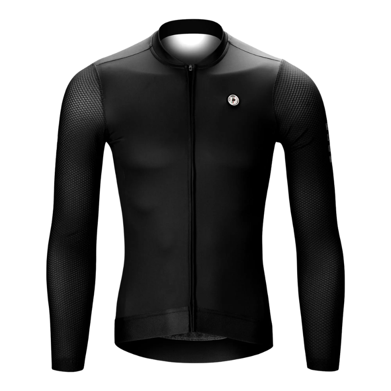 Radtrikot Langarm | Mit Reißverschluss | Maillot