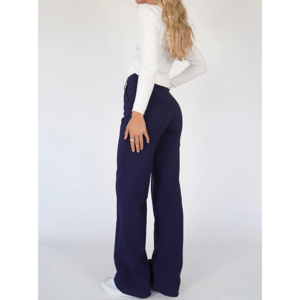 Women’s High-Waist Pants | Wide Leg Trousers