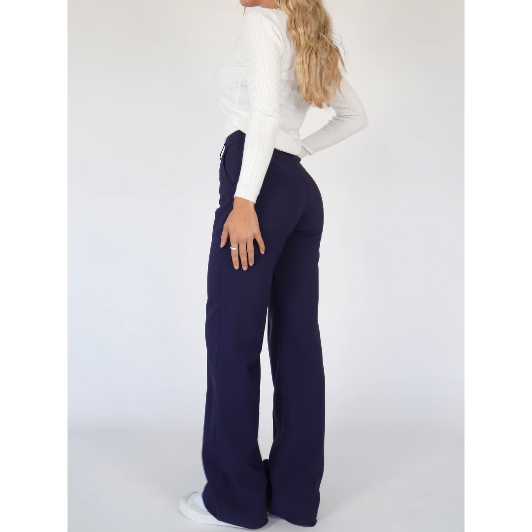 Women’s High-Waist Pants | Wide Leg Trousers