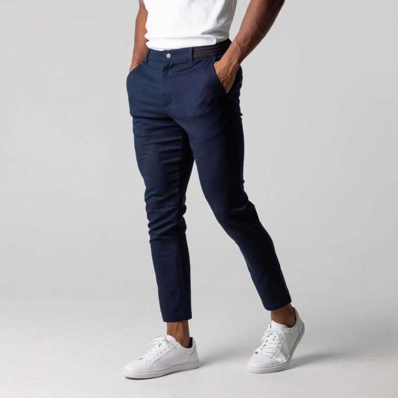 Men's Chino Trousers | Skinny Stretch Trousers | Comfortable