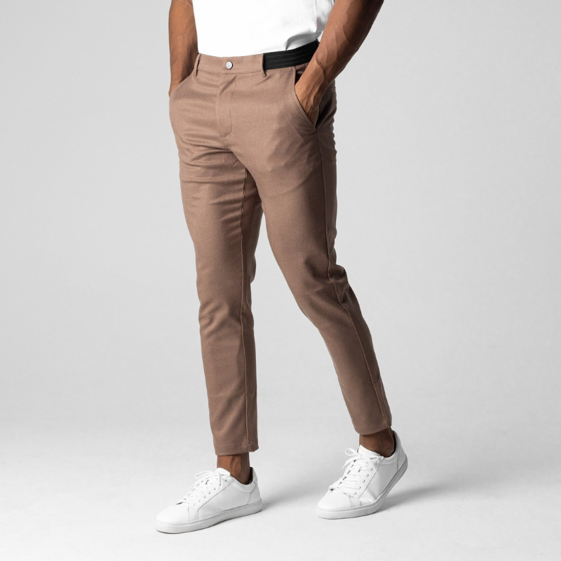 Men's Chino Trousers | Skinny Stretch Trousers | Comfortable