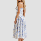 Amelie | Women's Corset Summer Dress | Midi