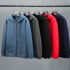 Kapuzenjacke Herren Sweat | Mit Reißverschluss