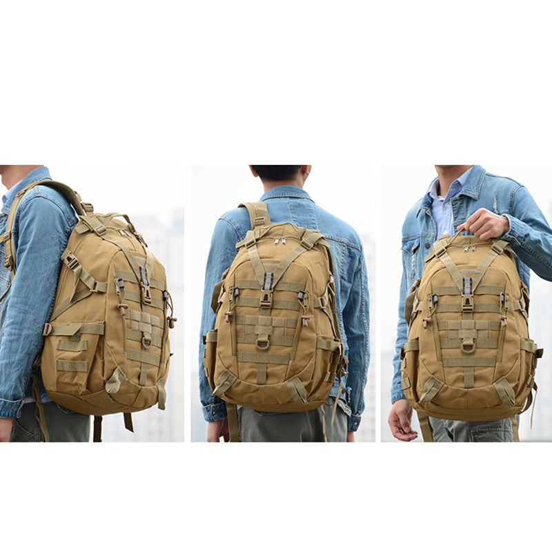 Ranger | Wasserdichter Tactical Military Rucksack mit MOLLE System & 35L Fassungsvermögen