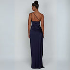 Selina | Ein Schulter Hochzeitsgast Kleid | Maxi