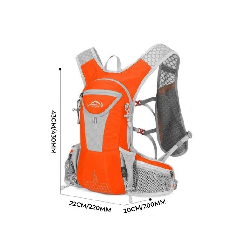 TravelLite | Outdoor leichter und atmungsaktiver Rucksack Wasserdicht