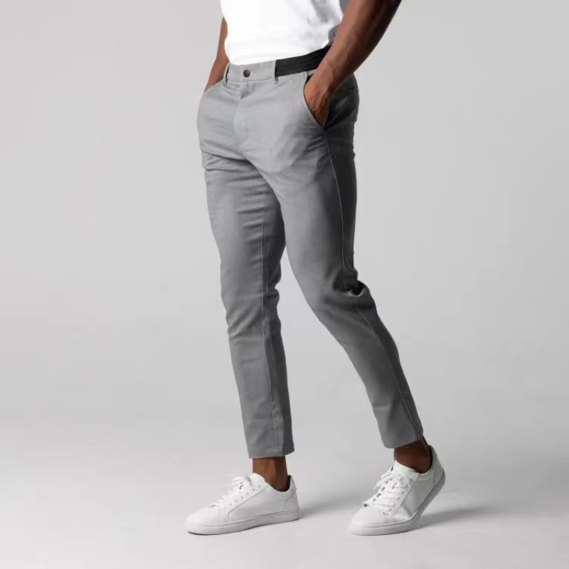 Men's Chino Trousers | Skinny Stretch Trousers | Comfortable