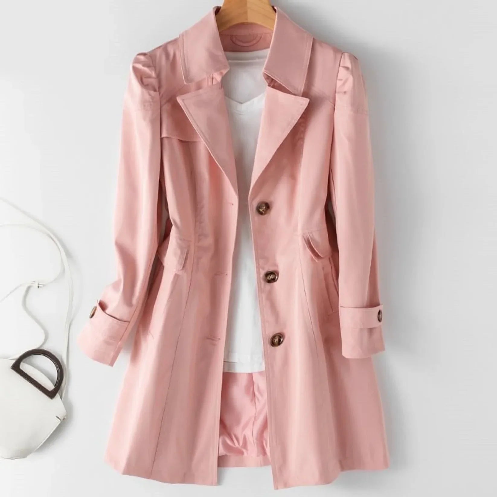 Marjo | Water-repellent trench coat for women in spring
