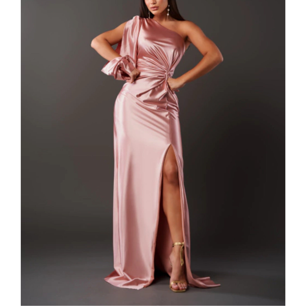 Abendkleid Mit Einer Schulter Für Damen