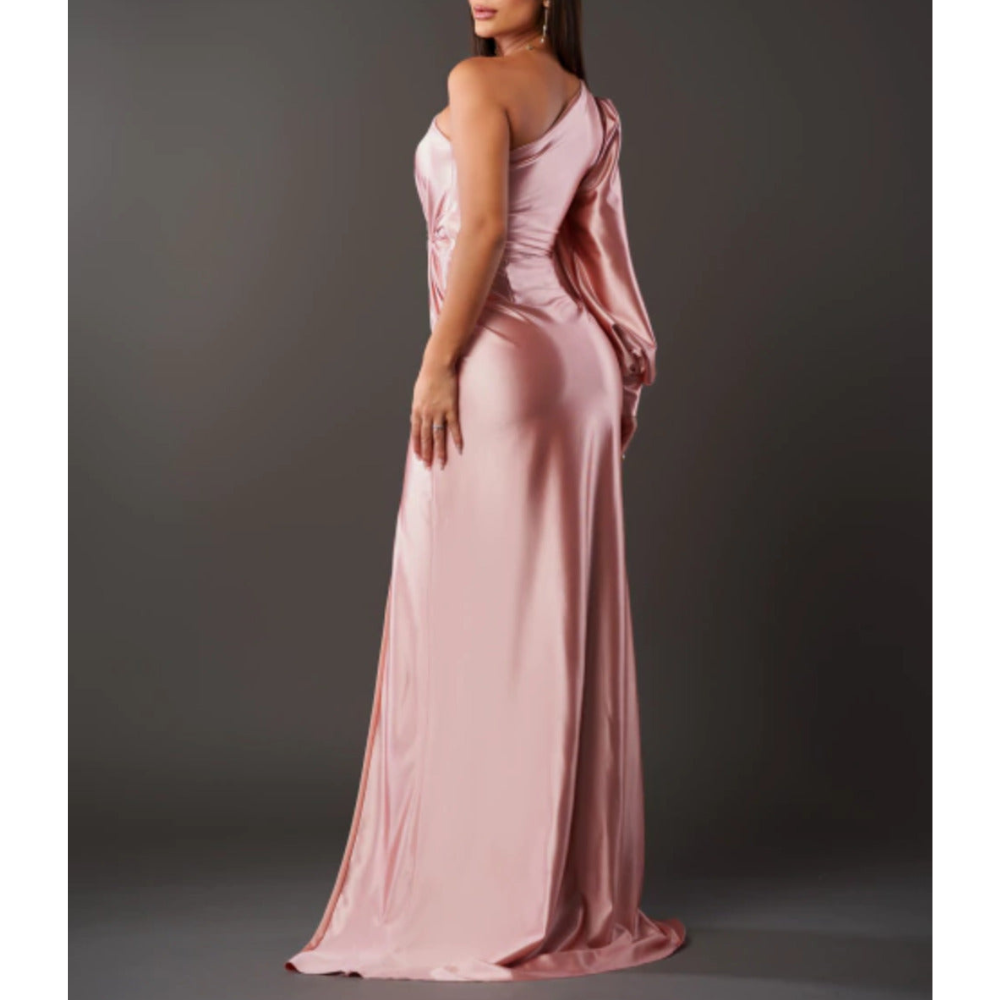 Abendkleid Mit Einer Schulter Für Damen