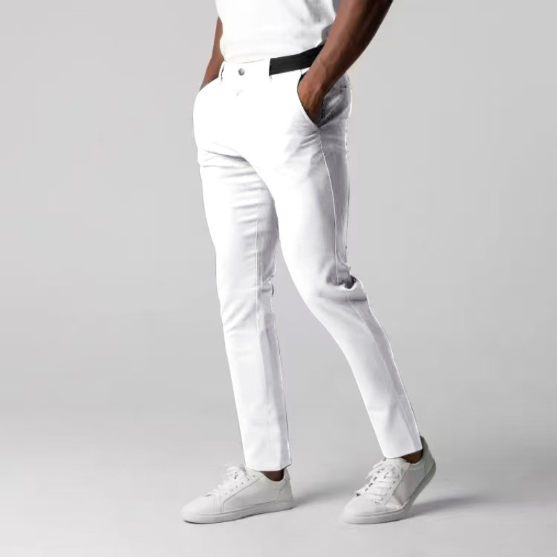 Men's Chino Trousers | Skinny Stretch Trousers | Comfortable