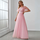 Women's A-line Wedding Guest Dress | Maxi