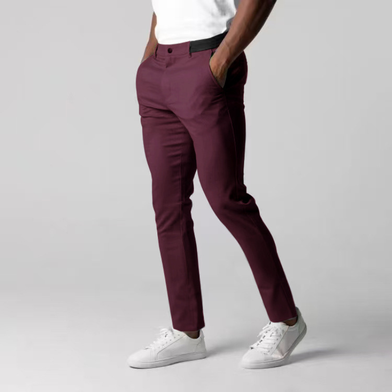 Men's Chino Trousers | Skinny Stretch Trousers | Comfortable