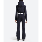 Damen Skianzug Einteilig | Gestreift & Mit Kapuze