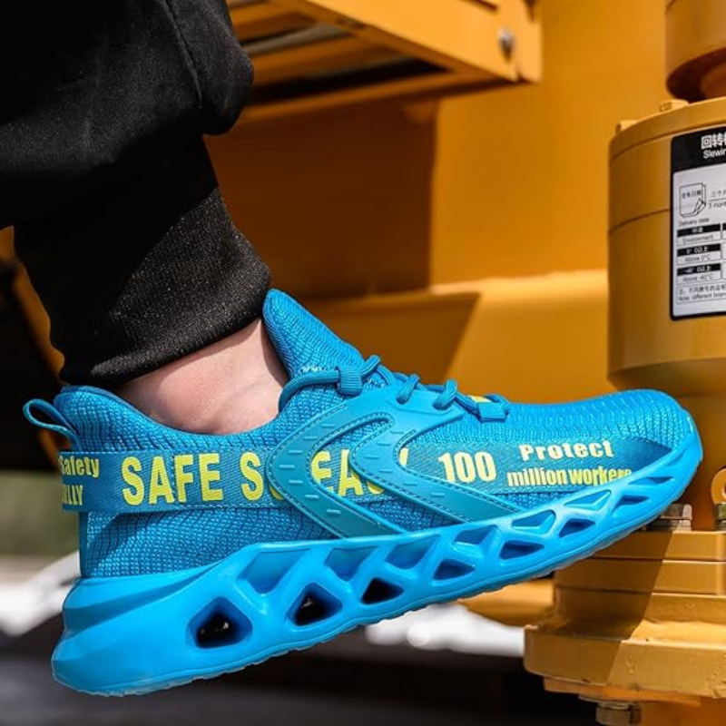 Safe | Comfortable Work shoes with steel toe cap