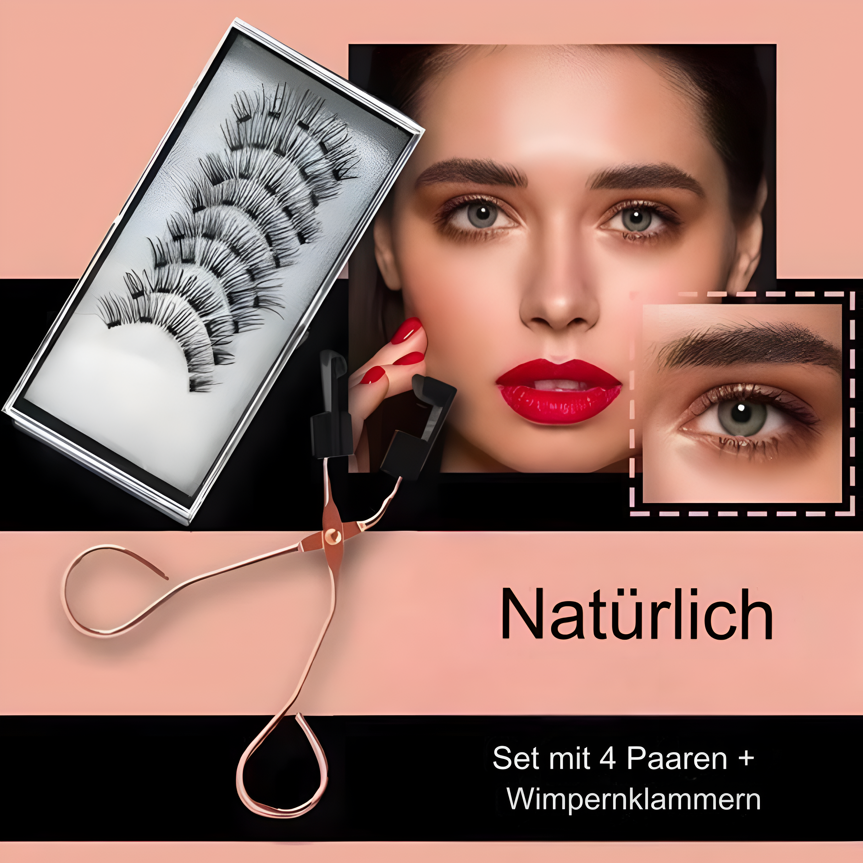 GlowLash | Wimpern-Kit Magnetische Anwendung-Natürlich-Becker Boutique