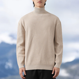 Herren-Rollkragenpullover | Warm und gestrickt