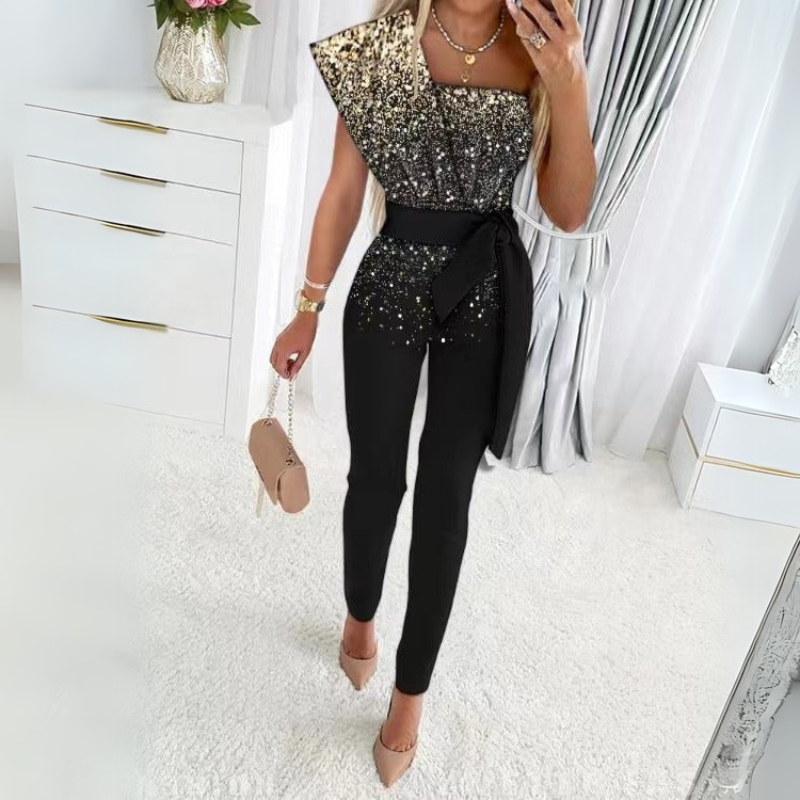 Lyssia | Damen Eleganter Jumpsuit - Festlich