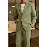 Formal Green Suit | Two-Piece Suit for Men
