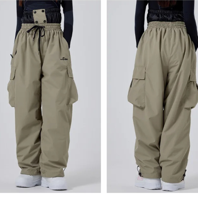 Women's Baggy Ski Pants | Snowboard | Waterproof for Winter