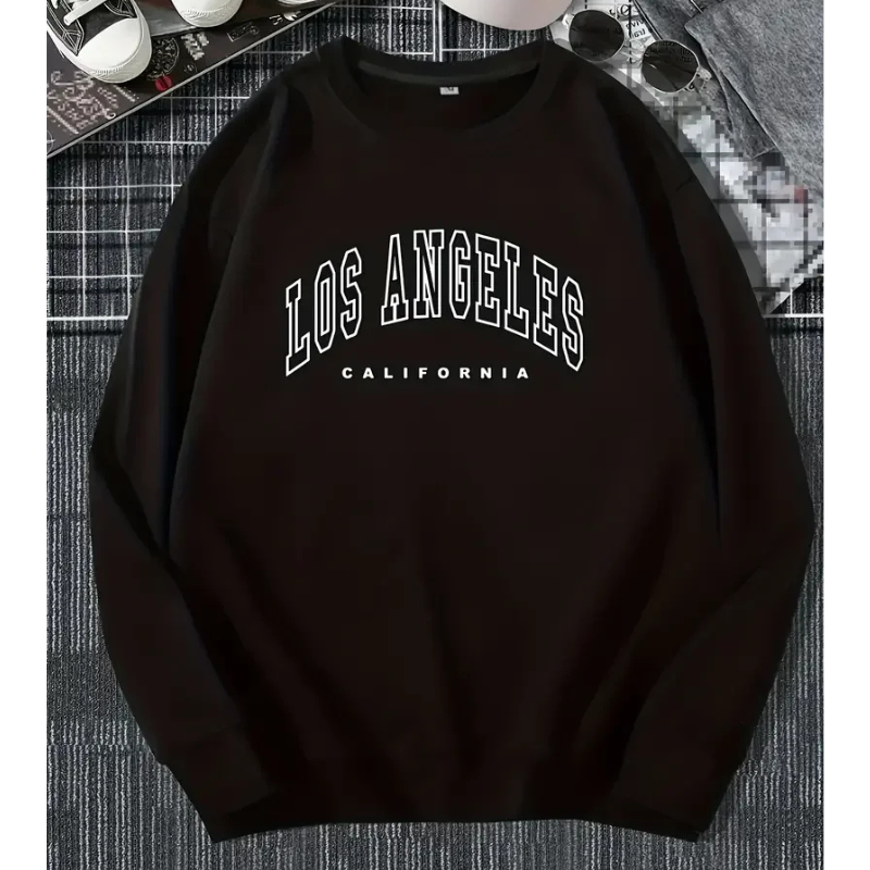 Bedrucktes Sweatshirt Damen und Herren | Rundhalsausschnitt