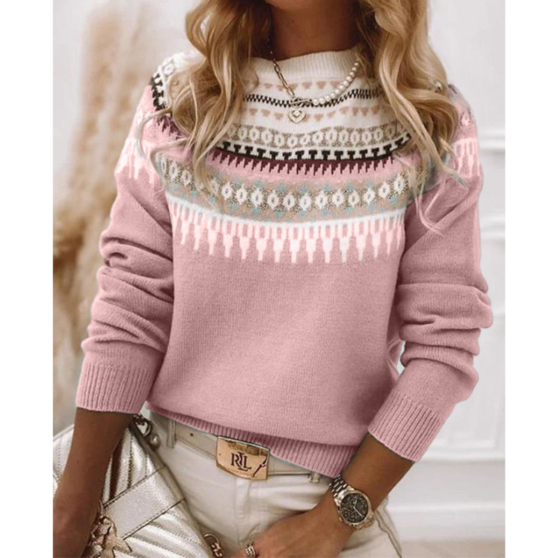 Damen Norweger Pullover | Strick & Winter