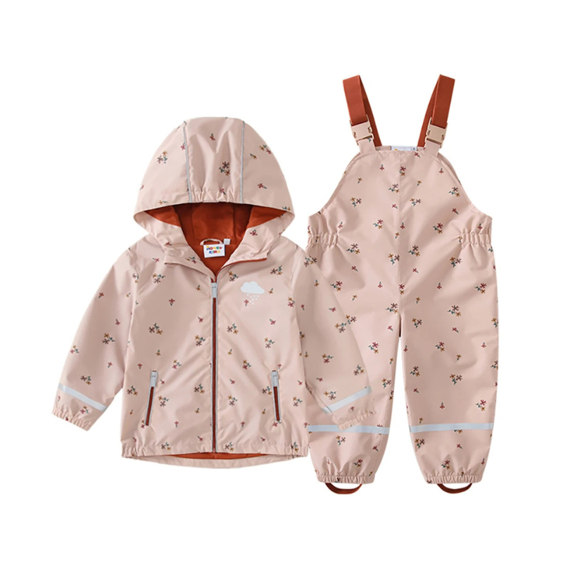 Kinder Regenjacke und Hose Set | Anzug Wasserdicht
