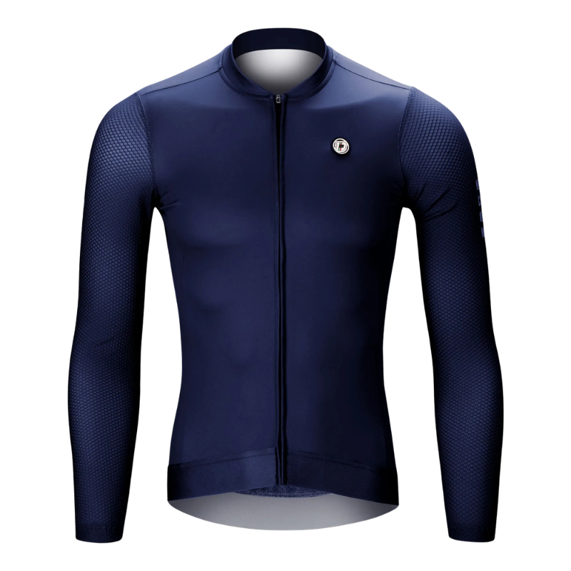 Radtrikot Langarm | Mit Reißverschluss | Maillot