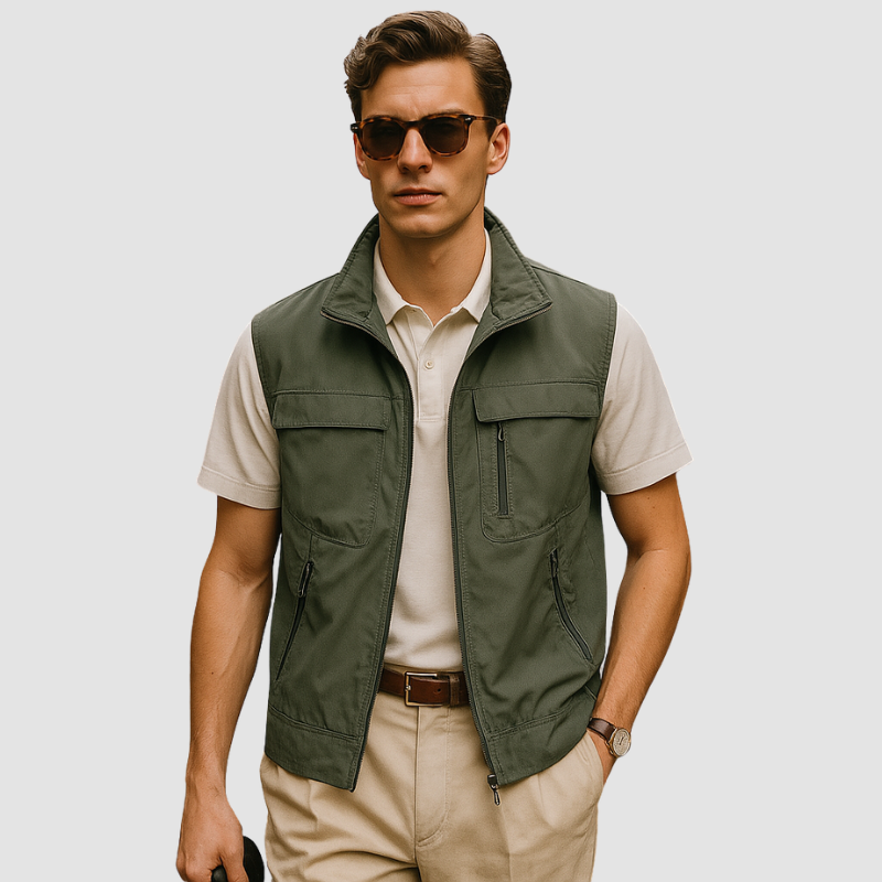 Ben | Herren ärmellose Weste - Old Money