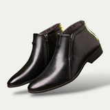 Men's Leather Ankle Boots | Retro & Business